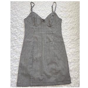 Hesperus Black & White Mini Bodycon Dress (Small)